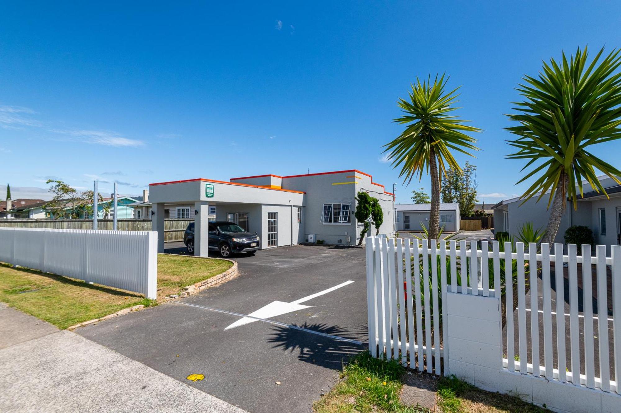 Aurora City Suites Motel Rotorua Exteriör bild