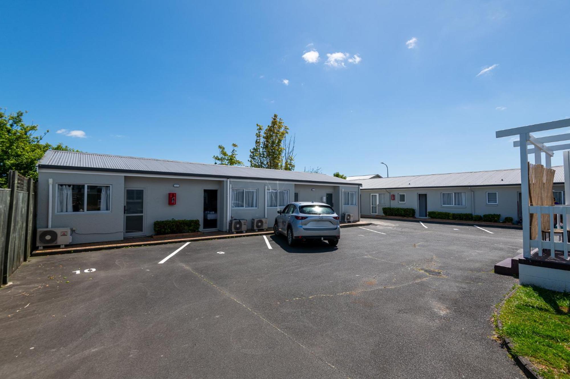 Aurora City Suites Motel Rotorua Exteriör bild