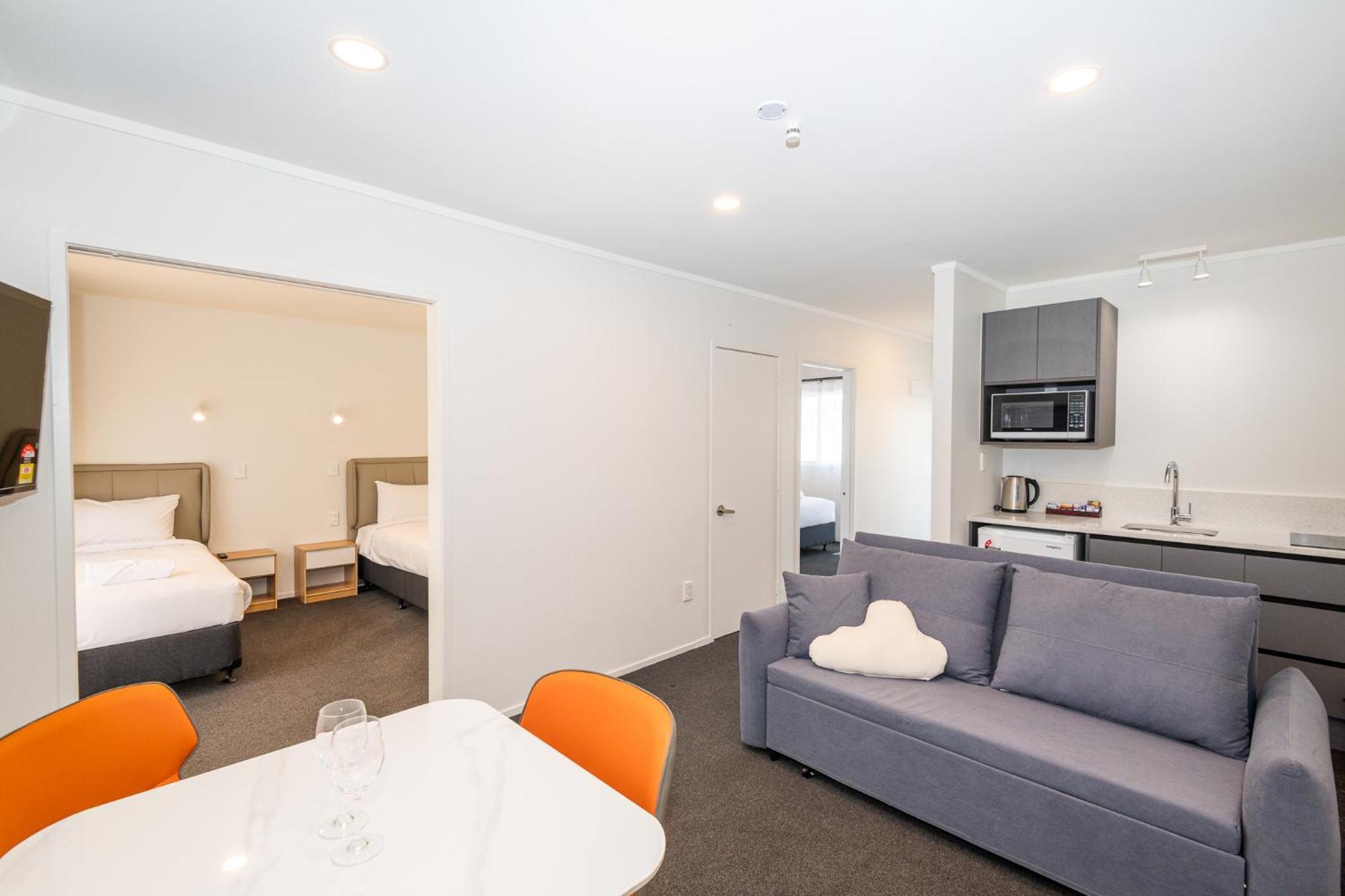Aurora City Suites Motel Rotorua Exteriör bild