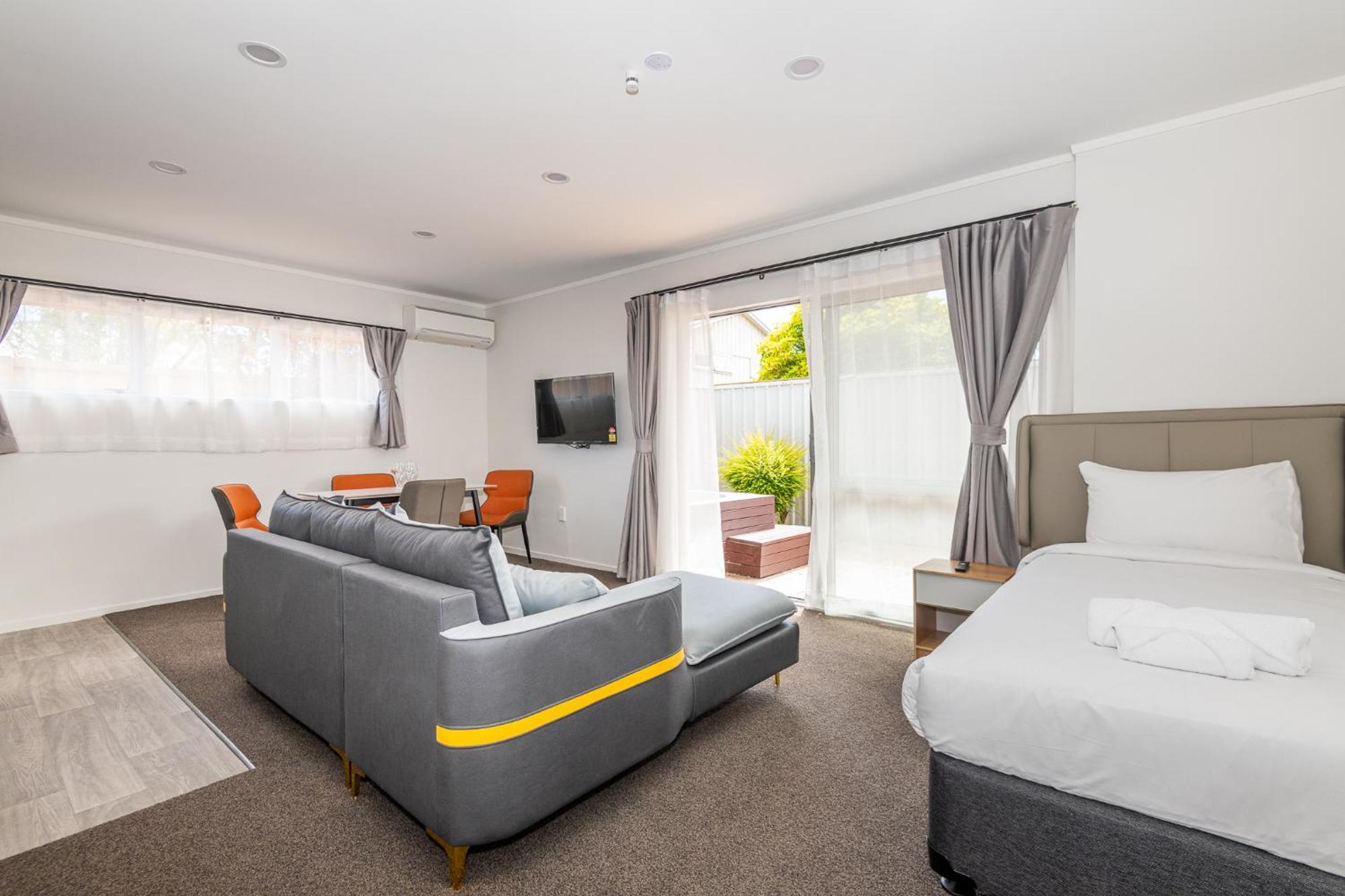 Aurora City Suites Motel Rotorua Exteriör bild