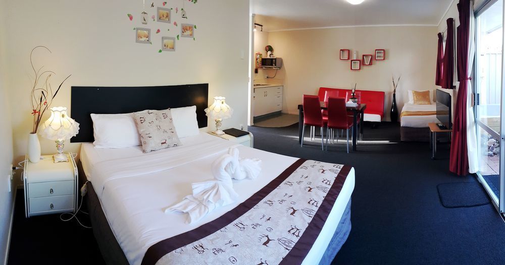 Aurora City Suites Motel Rotorua Exteriör bild